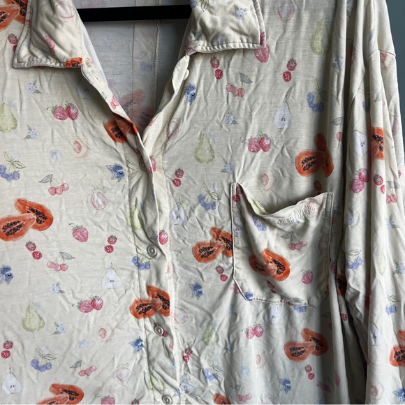 Djerf Avenue Go Slow Pajama Set Fruit - Picture 3 of 9